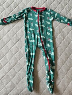 KicKee Pants Infant Zip Footie Pajamas Size 6-9 months